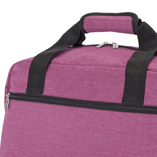 Sac de voyage Benzi Bz5528, 40 × 20 × 25 cm, 55 l, compatible Ryanair et Vueling, polyester imperméable, bandoulière réglable et poche avant, rose