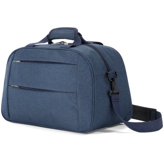 Sac de voyage Benzi BZ5496 20 L, compatible avec Ryanair et Vueling, 40 × 25 × 20 cm, 3 compartiments, bandoulière réglable, polyester léger, bleu