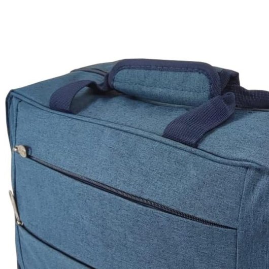 Benzi BZ5496 Bolsa de Viaje 20L, Apta para Ryanair y Vueling, 40×25×20cm, 3 Compartimentos, Correa Ajustable, Poliéster 