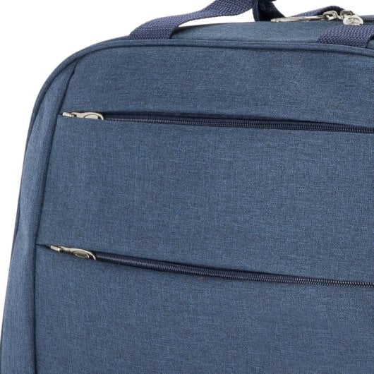 Sac de voyage Benzi BZ5496 20 L, compatible avec Ryanair et Vueling, 40 × 25 × 20 cm, 3 compartiments, bandoulière réglable, polyester léger, bleu