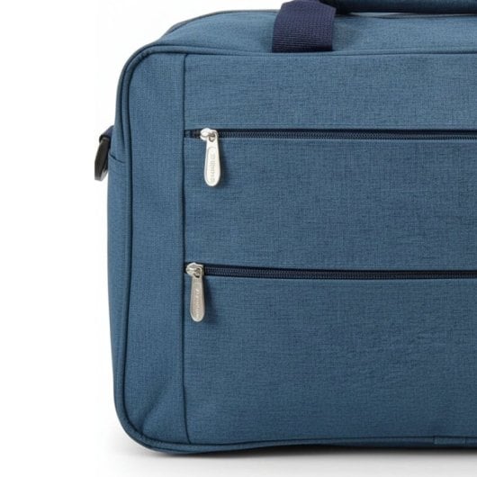 Benzi BZ5496 Bolsa de Viaje 20L, Apta para Ryanair y Vueling, 40×25×20cm, 3 Compartimentos, Correa Ajustable, Poliéster 