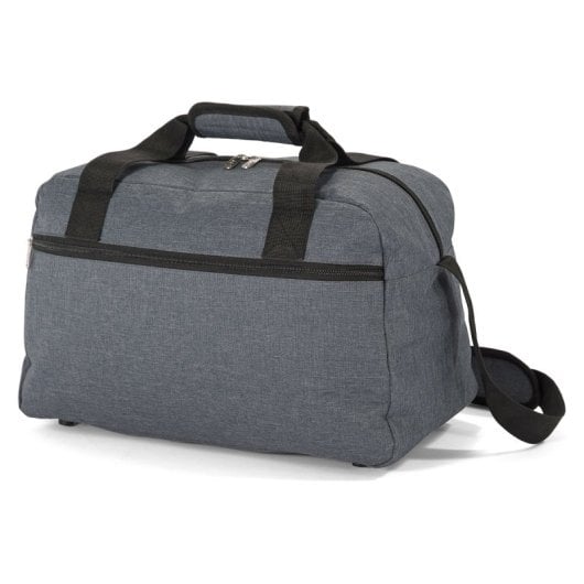 Sac de voyage Benzi Bz5528, 40 × 20 × 25 cm, 55 l, compatible Ryanair et Vueling, polyester résistant à l'eau, bandoulière réglable et poche avant, gris