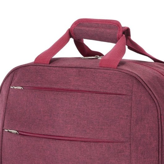 Sac de voyage Benzi Bz5496 20L, compatible avec Ryanair et Vueling, 40 × 25 × 20 cm, 3 compartiments, bandoulière réglable, polyester léger, rouge