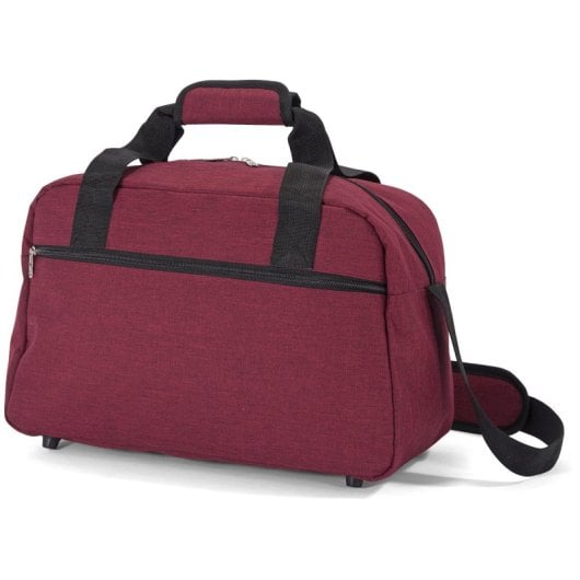 Sac de voyage Benzi Bz5528, 40 × 20 × 25 cm, 55 l, compatible Ryanair et Vueling, polyester imperméable, bandoulière réglable et poche avant, rouge