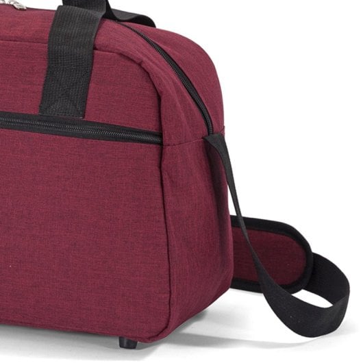 Sac de voyage Benzi Bz5528, 40 × 20 × 25 cm, 55 l, compatible Ryanair et Vueling, polyester imperméable, bandoulière réglable et poche avant, rouge
