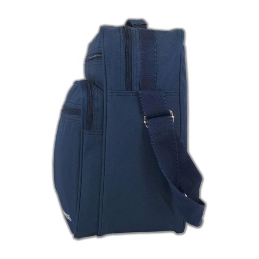 Sac bandoulière unisexe Benzi Bz3325 9L, sac à bandoulière compact avec plusieurs poches, polyester résistant, bleu
