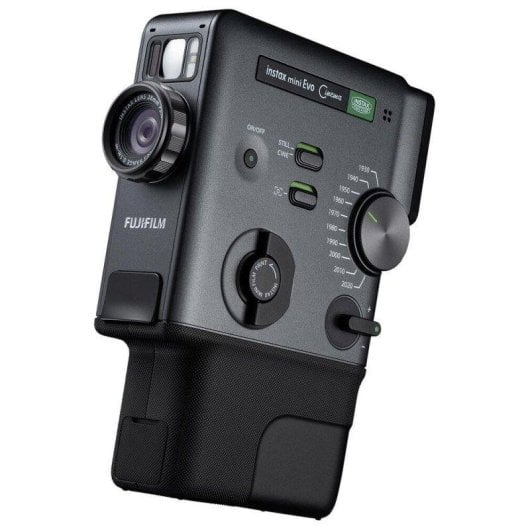 Appareil Photo Instantané Fujifilm Instax Mini Evo Cinema Flash Vidéo Imprimante Noir