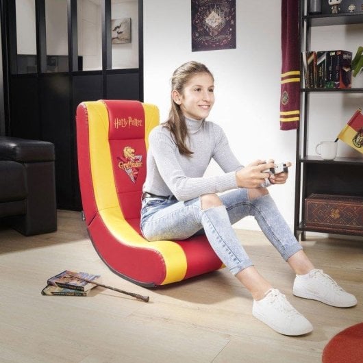 Gaming-Stuhl Blade Harry Potter Rock'N'Seat Junior SA5610-H1 Kunstleder Rot Gelb 125-165cm