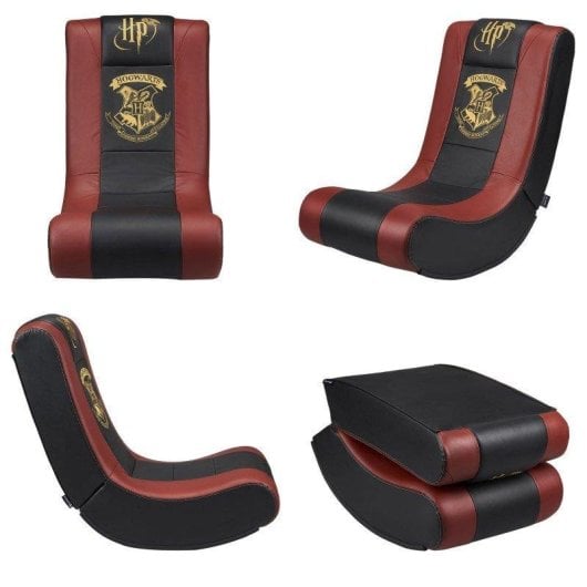 Silla gaming Blade Harry Potter Rock And Seat Pro marrón imitación piel