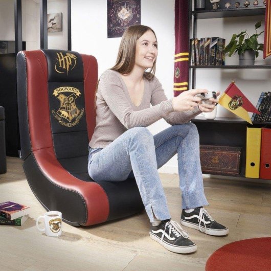 Silla gaming Blade Harry Potter Rock And Seat Pro marrón imitación piel