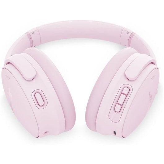 Auriculares Bose Quiet Comfort Headphones sem fios Bluetooth com microfone e estojo, rosa