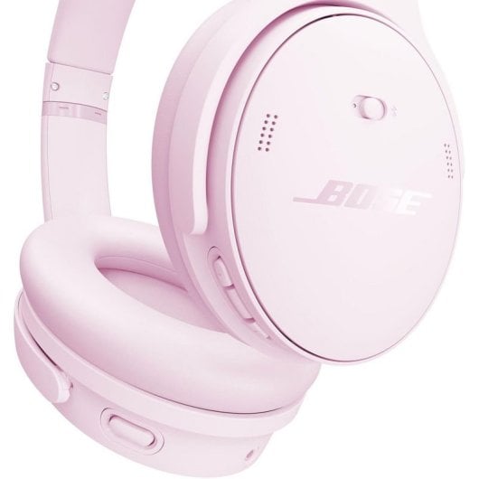 Auriculares Bose Quiet Comfort Headphones sem fios Bluetooth com microfone e estojo, rosa