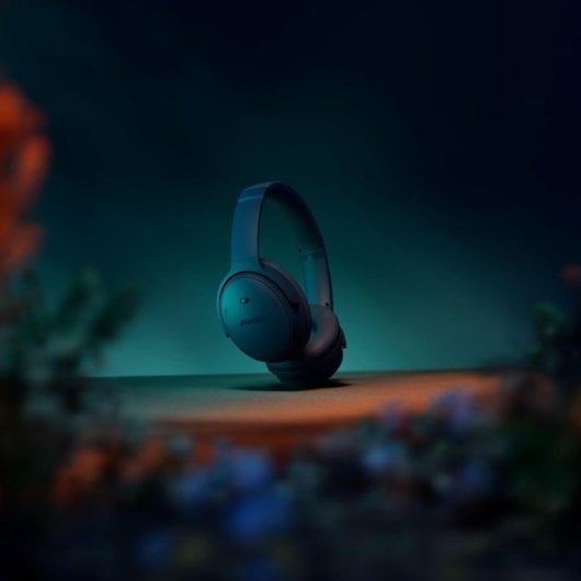 Auriculares Bose Quiet Comfort Headphones inalámbricos e com fio Bluetooth, Circumaural, Azul