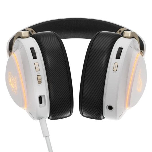 Casque ASUS ROG Delta II-KJP sans fil et filaire Bluetooth Gaming Microphone Blanc