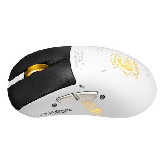 Maus Asus ROG Keris II Origin-KJP Wireless Bluetooth USB 42000DPI Weiß RGB Kojima Edition