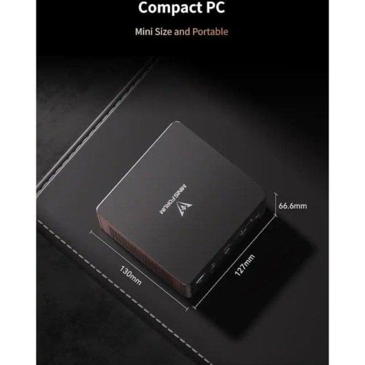 Minis Forum UM890 Pro AMD Ryzen 9 8945HS 32GB 1TB SSD Radeon 780M WiFi 6E VESA