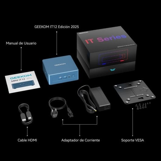 GEEKOM Mini PC IT12 Intel Core i7-1280P 32GB RAM 1TB + Win11 Pro