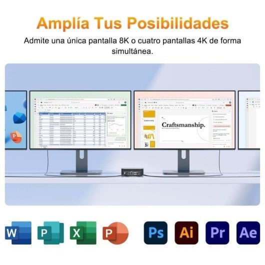 GEEKOM Mini PC A6 Ryzen 7 6800H 32GB RAM 1TB + Win11 Pro