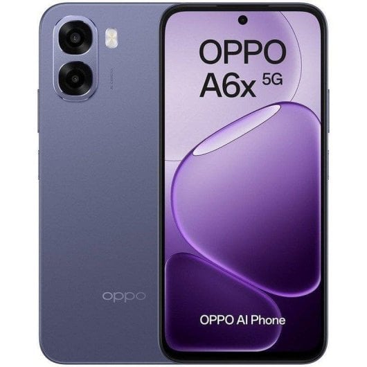 OPPO A6x 5G 6GB 256GB 6.75" Black Purple