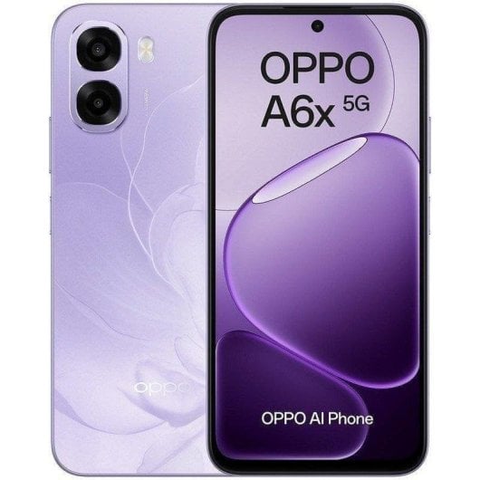 OPPO A6x 5G 6GB 256GB 6.75" Violet Purple