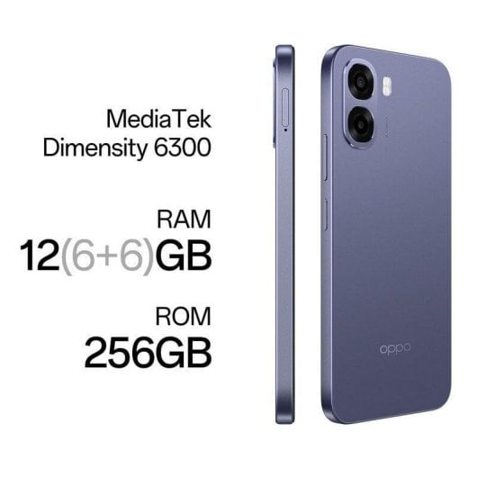 OPPO A6x 5G 6GB 256GB 6.75" Violet Purple