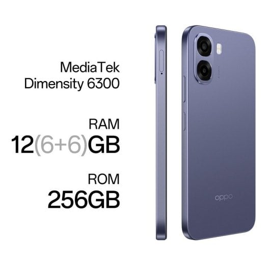OPPO A6x 5G 6GB 256GB 6.75" Violet Purple