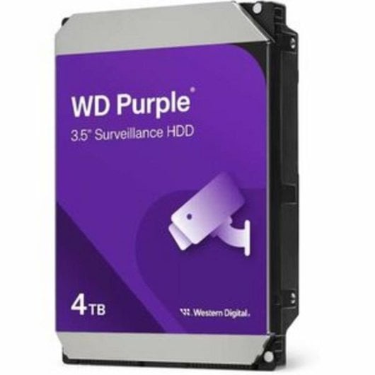 Disco Duro Western Digital Purple WD44PURZ 4TB HDD SATA III 175MB/s Vigilância