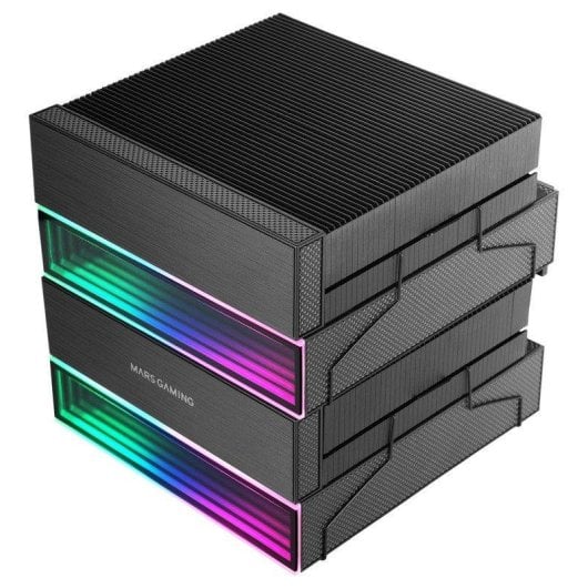 Refrigeración Aire Mars Gaming Socket Intel LGA/AMD 158mm MCPU-X26 ARGB Dual Tower