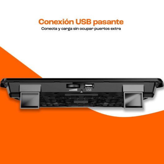 PCCom Essential Breeze Laptop-Kühlpad bis zu 17 Zoll