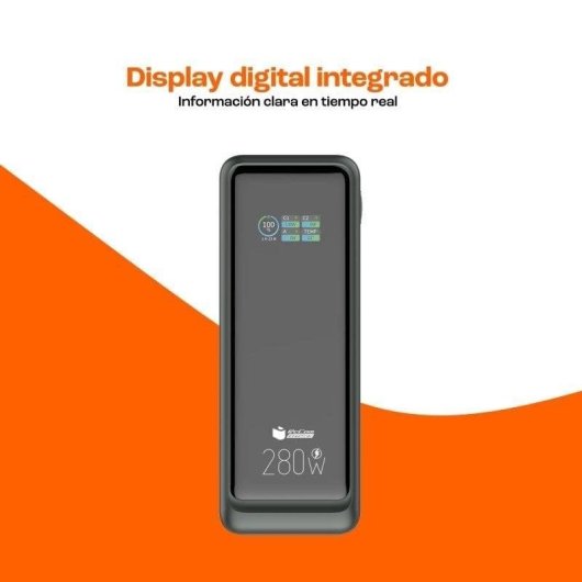 Power Bank PcCom Essential 24000 mAh 280 W Noir