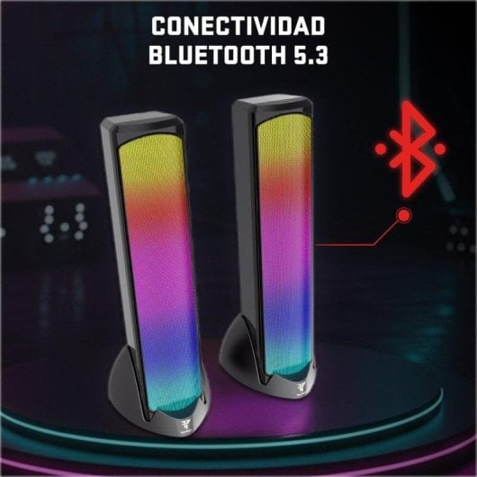 Lautsprecher Tempest M50 Victory RGB 2.0 Bluetooth 10W mit RGB-Beleuchtung