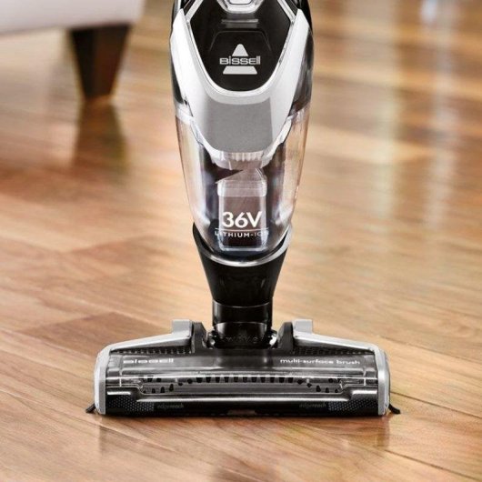 Aspiradora Escoba sin Bolsa Bissell MultiReach ION 36V 95min Capacidad 0,6L Negro Plata