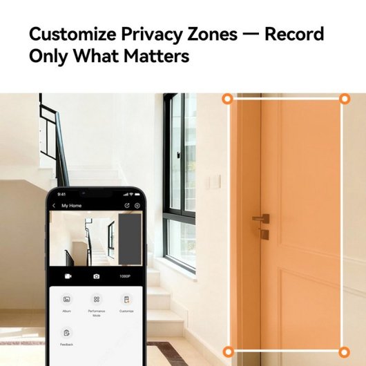 Olho Mágico Digital WiFi Imou VD1-5M0S Tela 4,3” 125°