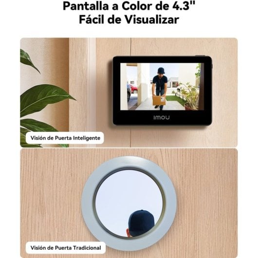 Mirilla Digital WiFi Imou VD1-5M0S Pantalla 4.3" 125°