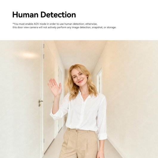 Olho Mágico Digital WiFi Imou VD1-5M0S Tela 4,3” 125°