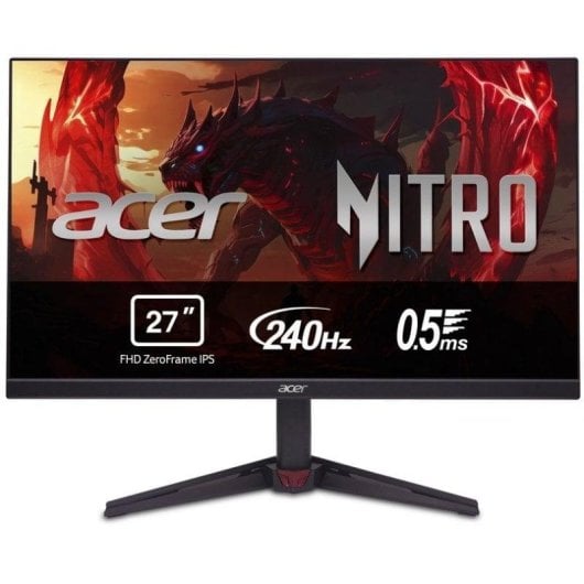 Monitor Acer Nitro VG270W3 27" FullHD 240Hz IPS FreeSync Premium Altifalantes 0,5ms