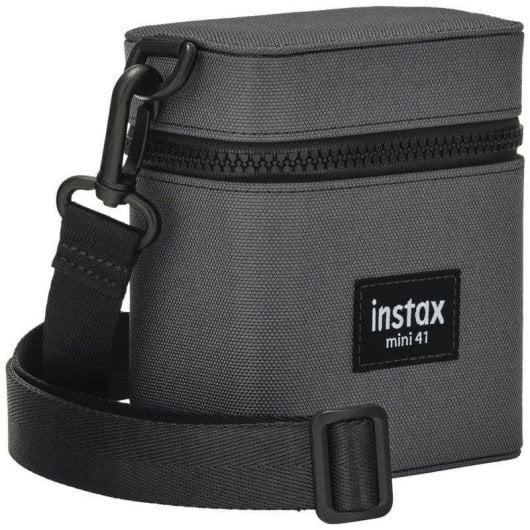 Câmara Instantânea Fujifilm Instax Mini 41 Flash Estojo Pack 10 Fotos Preto