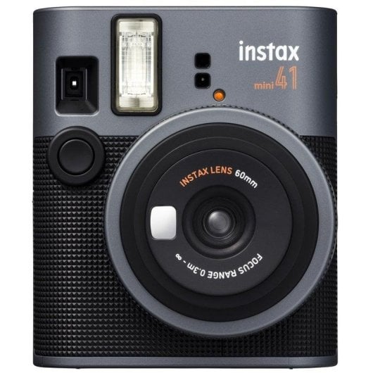 Câmara Instantânea Fujifilm Instax Mini 41 Flash Estojo Pack 10 Fotos Preto