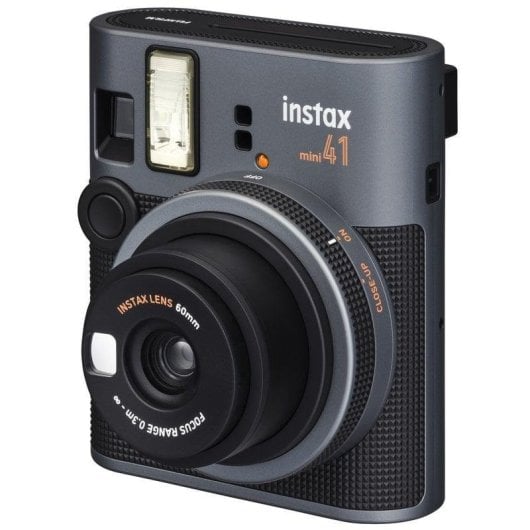 Câmara Instantânea Fujifilm Instax Mini 41 Flash Estojo Pack 10 Fotos Preto