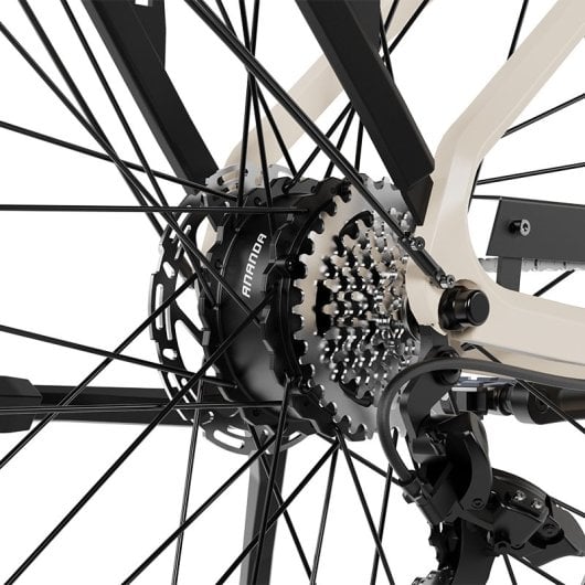 Vélo électrique Qreate City Pro 27.5 pouces 250W 36V 15Ah moteur Ananda