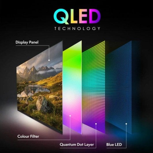 TV Vibox QLED 43Z60UHDQ 43" 4K UltraHD 60Hz Smart TV WebOS HDR10 Dolby Audio