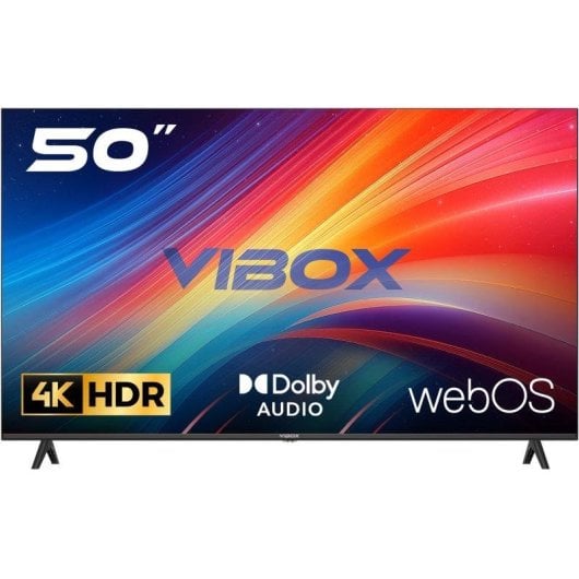 TV Vibox LED 50Z60UHD 50" 4K UltraHD 60Hz Smart TV WebOS HDR10 Dolby Audio