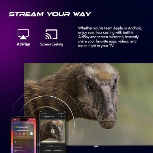 TV Vibox LED 32Z60HD 32" HD 60Hz Smart TV WebOS HDR10 Dolby Audio