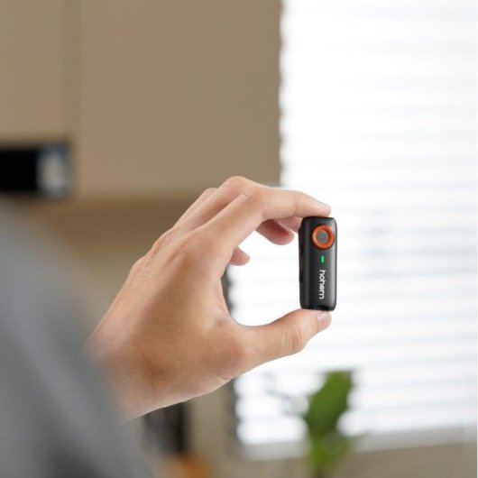 Micrófono Hohem MIC-01 1TX+1RX USB-C Omnidireccional con Cancelación de Ruido