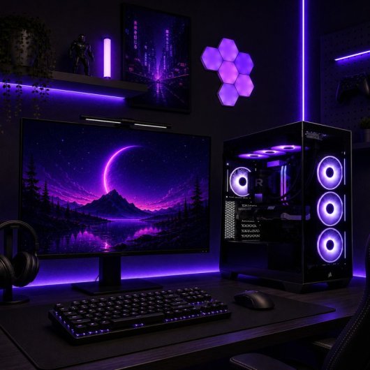 PC Ultimate Ryzen 7 9850X3D / 64 Go / SSD M.2 2 To / RTX 5080 + Windows 11 Pro