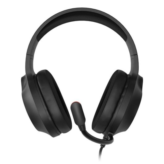 Auriculares GENESIS NEON 213 com fio USB e 3,5 mm para gaming com microfone e iluminação RGB pretos