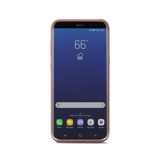 Funda per smartphone Moshi Vitros Cover Case Rosa Monocromatica per Samsung Galaxy S8+