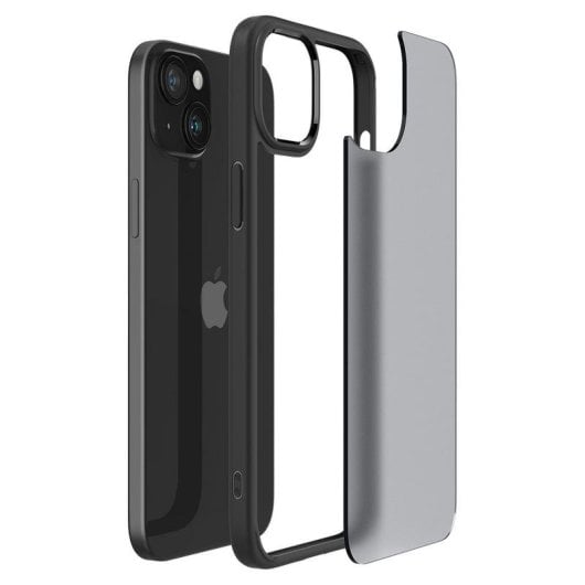 Funda para móvel Spigen ACS06797 Capa Anti-Choque Policarbonato TPU Preto para iPhone 15