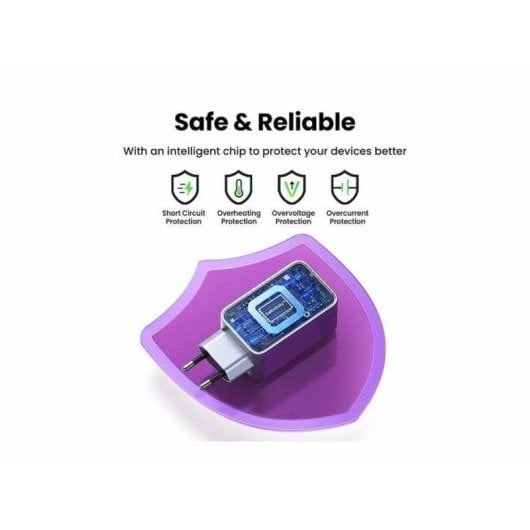 Caricatore UGREEN Nexode Pro 3 Porte GaN Ricarica Rapida USB-C Cavo Incluso