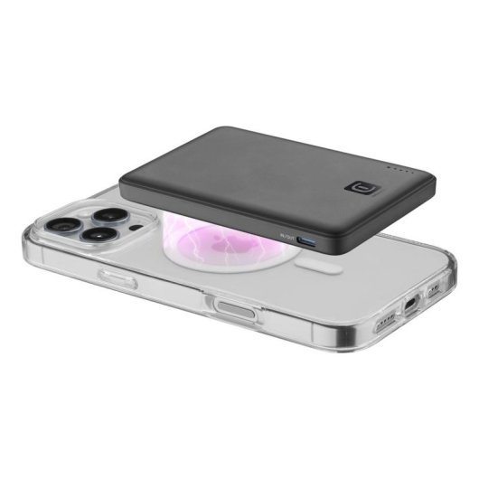 Batería externa Cellularline Power Bank MagSafe 5000 mAh carga inalámbrica 7,5W